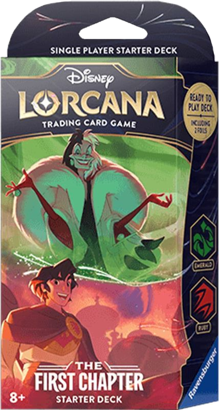 The First Chapter Starter Deck (Emerald & Ruby), Deck Only
